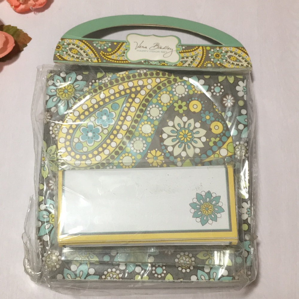 Sealed & New~Vera Bradley Happy Hour Paper Set